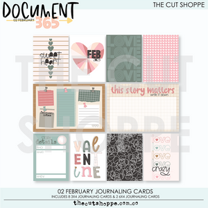 Document 365 Digital Kit 02 February Journaling Cards
