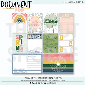 Document 365 Digital Kit 03 March Journaling Cards