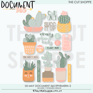 05 May Document 365 Digital Kit Ephemera 2 (Bonus Designs)