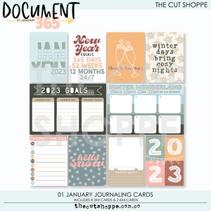 Document 365 Digital Kit 01 January Journaling Cards